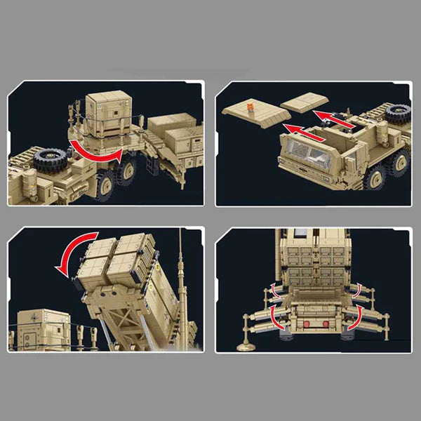M983 Patriot Missile Truck - Legendary Series - Mil-Blox - Mil-Blox