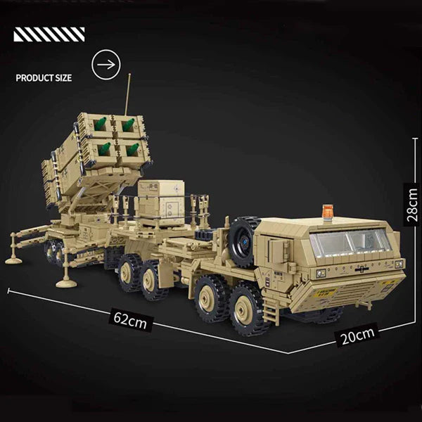 M983 Patriot Missile Truck - Legendary Series - Mil-Blox - Mil-Blox