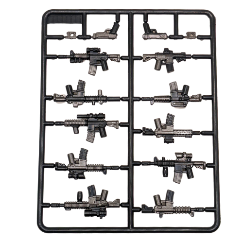 Modern American Arms Pack - Black and Silver - Mil-Blox