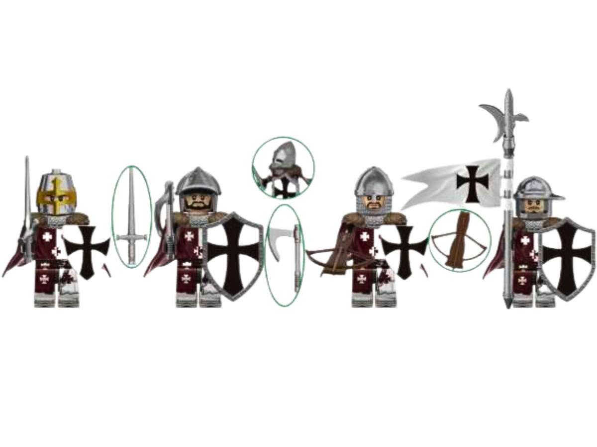 Knights of Tripoli 4 Man Squad - Mil-Blox