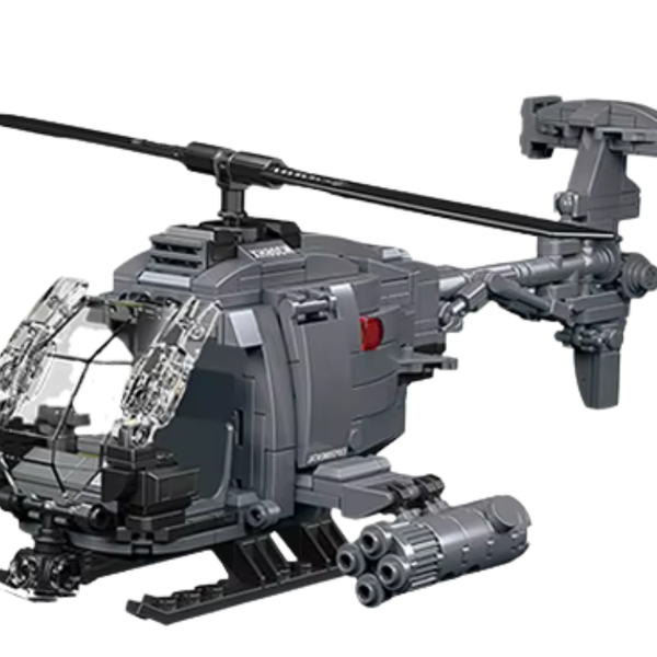 CLICK N' PLAY COMBAT HELICOPTER リトルバード Photos-MH-6LittleBird_e763ee86