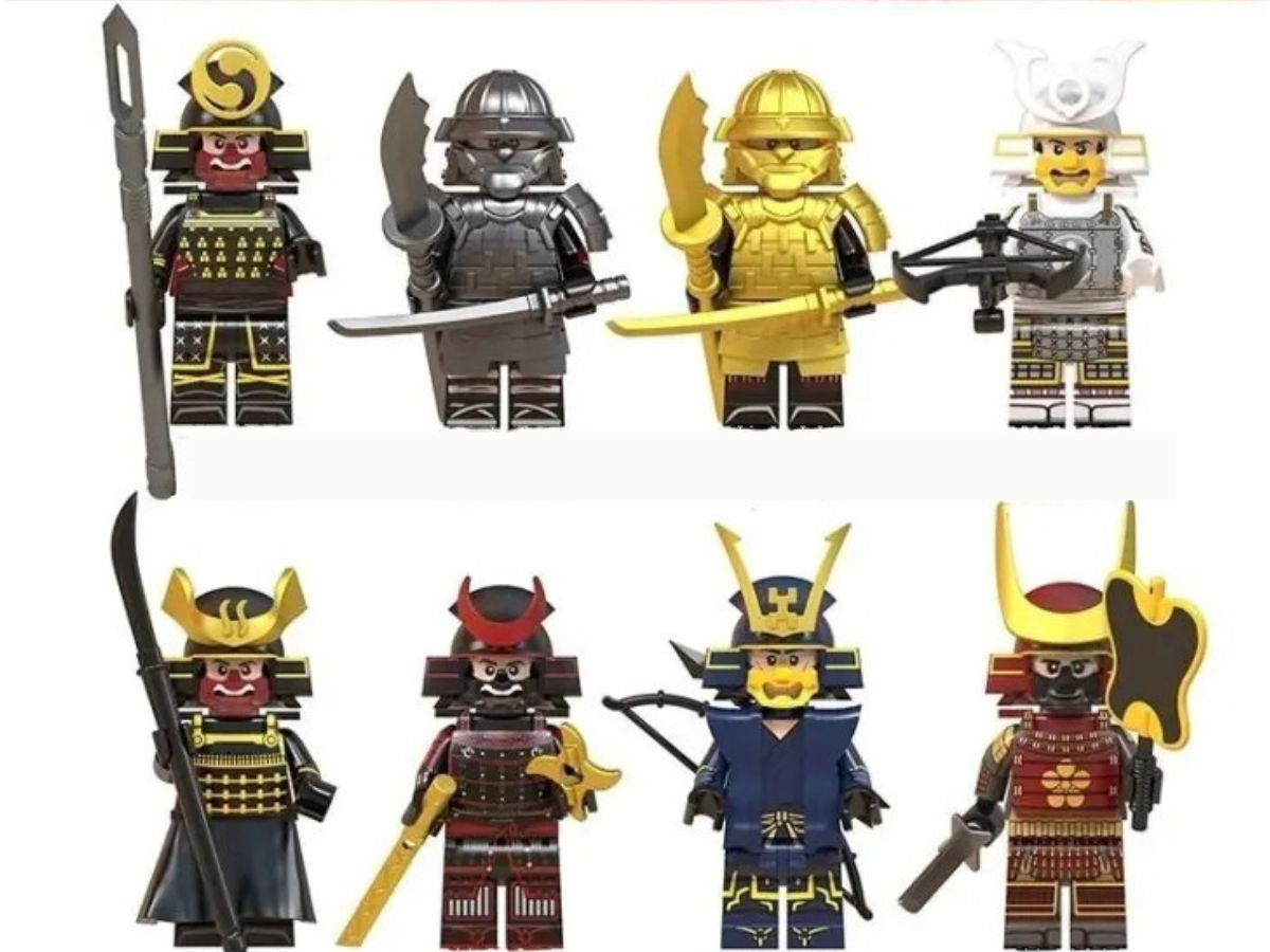 Samurai 8 Man Set 1 - Mil-Blox
