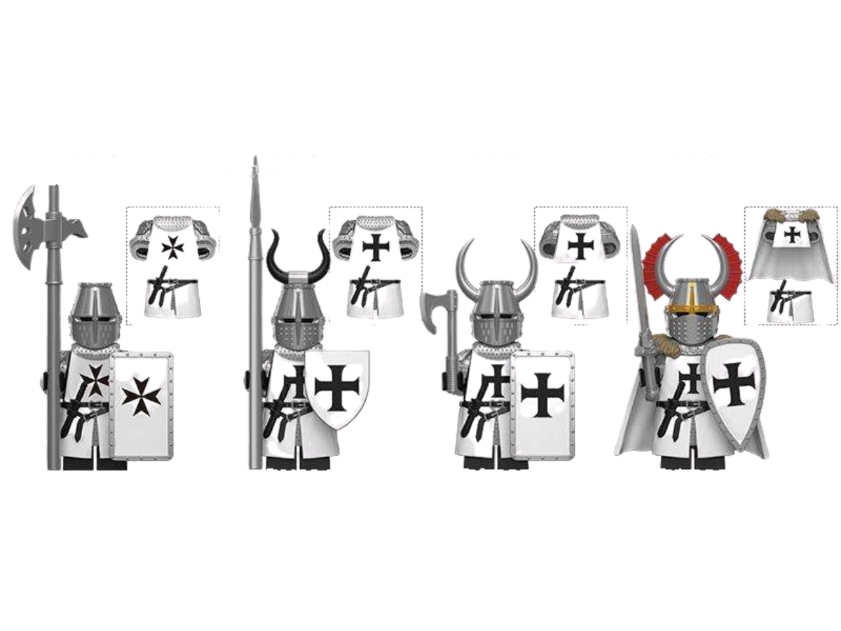 Teutonic Knights 4 Man Squad - Mil-Blox