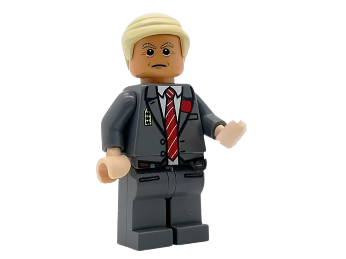 Commander and Chief President Trump 45/47 (Grey Suit) - Mil-Blox