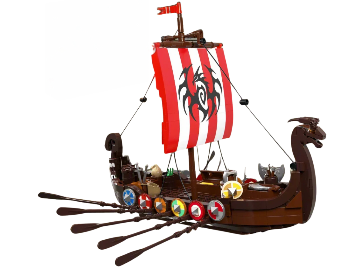 Viking Longship - Mil-Blox