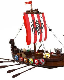 Viking Longship - Mil-Blox