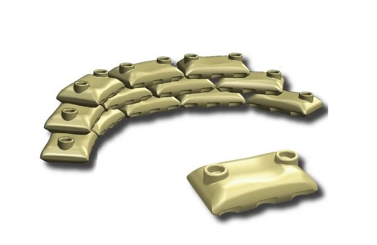 Tan Sand Bag 20 Count Accessory Pack - Mil-Blox