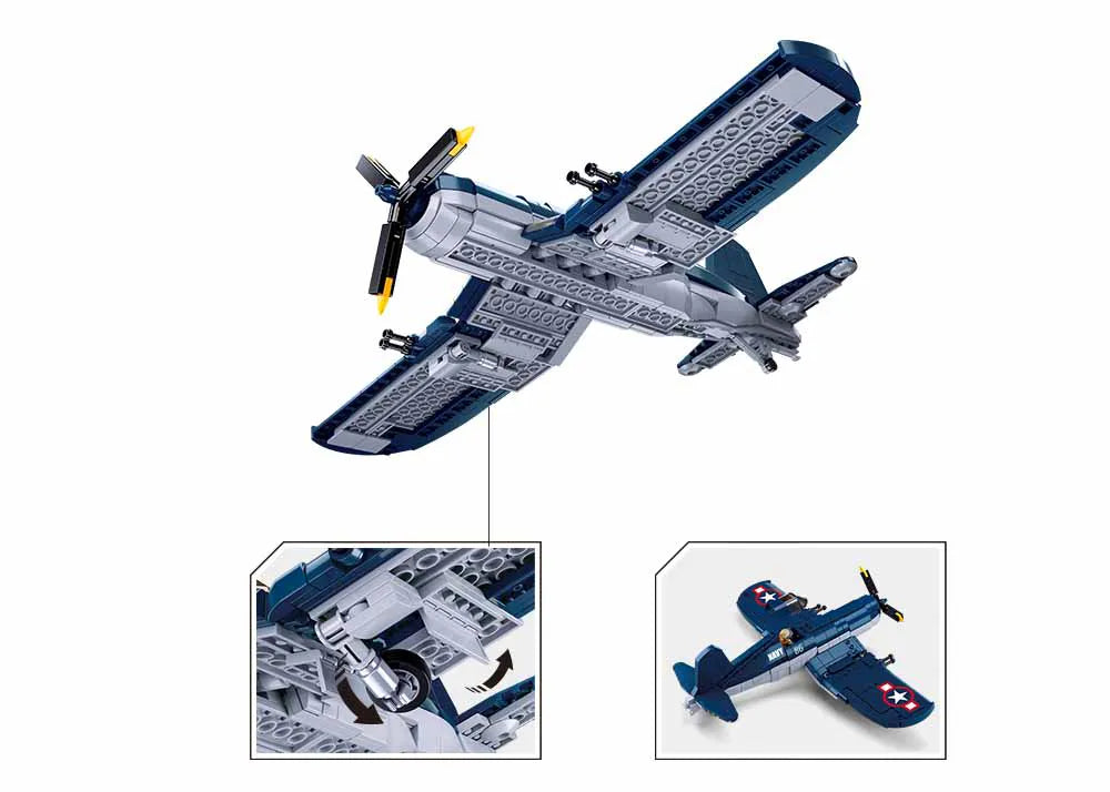 WWII - U.S. F4U Corsair - Mil-Blox - Mil-Blox