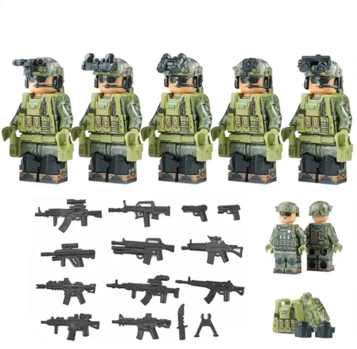 Ukraine Infantry - 5 Man Squad - Mil-Blox