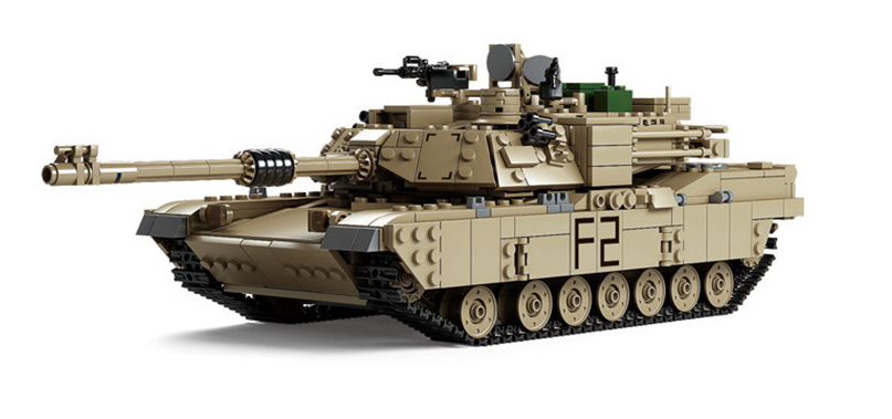 M1A2 Abrams Tank - Mil-Blox - Mil-Blox