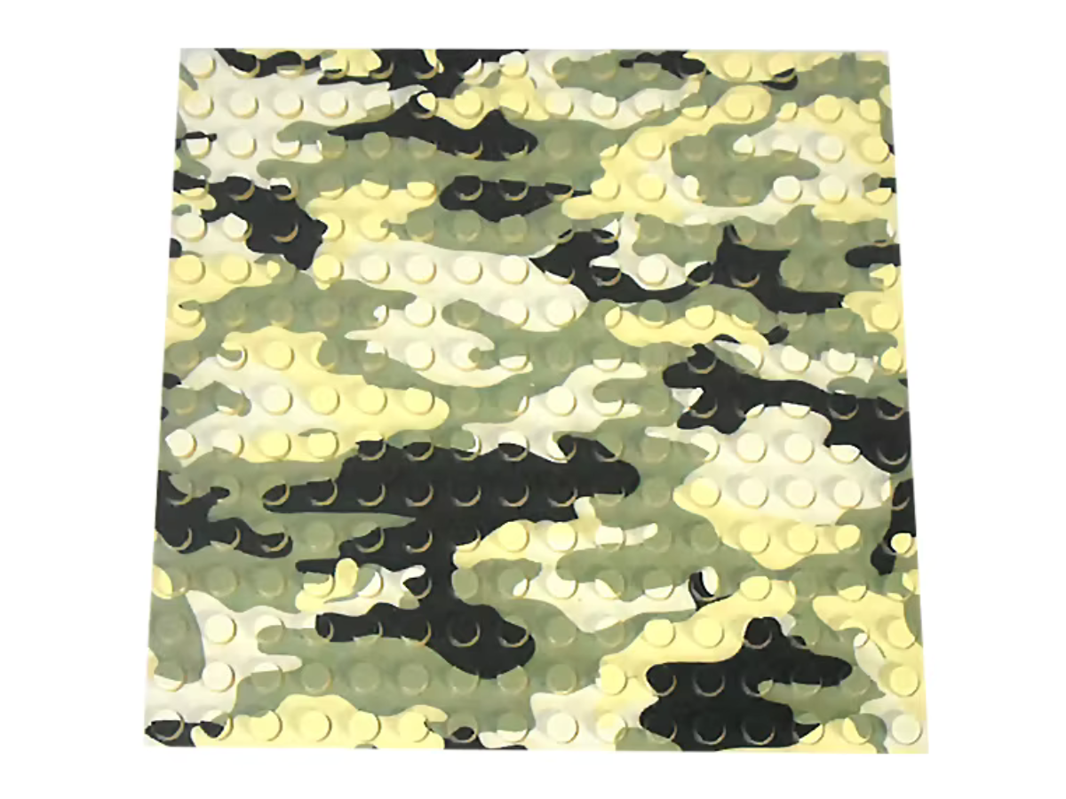 16x16 Jungle Camo Plate - Mil-Blox