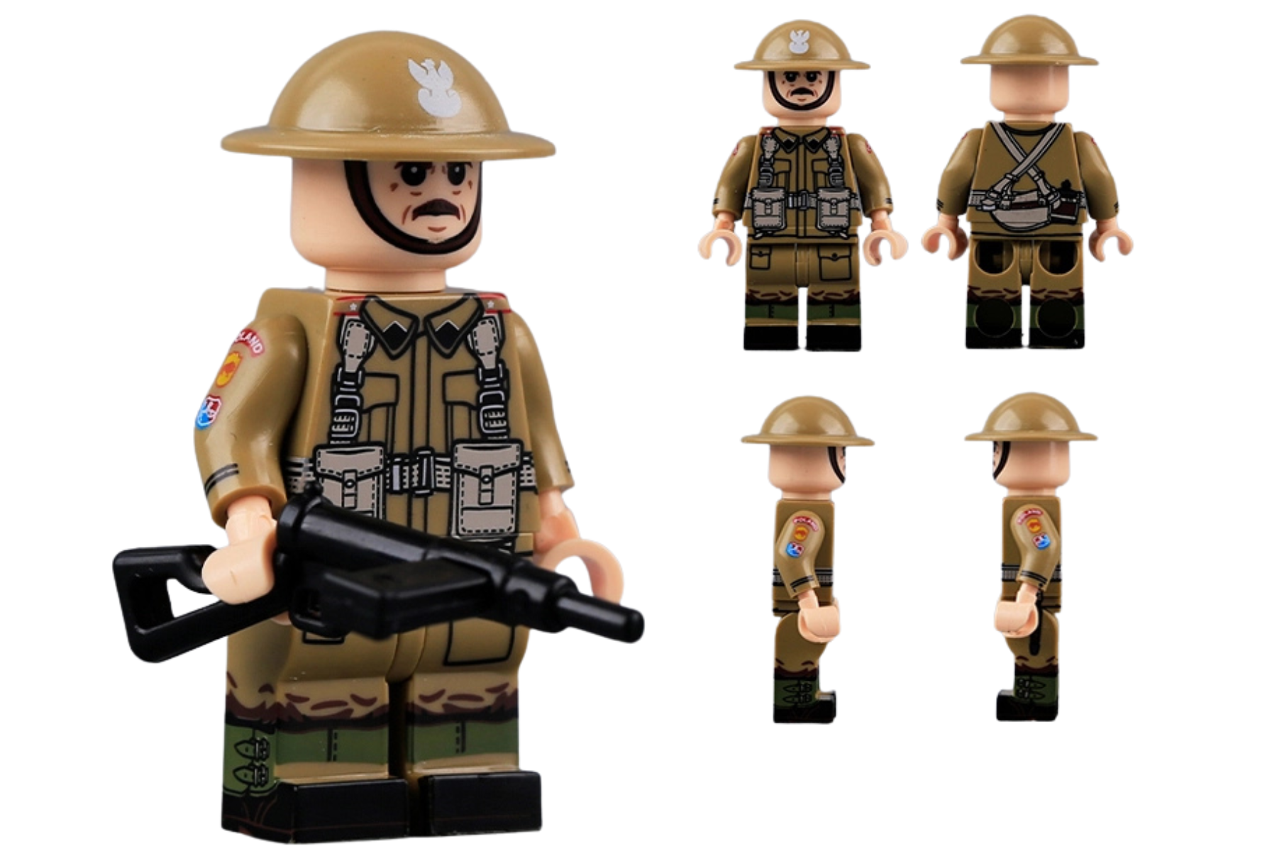 WWII - Poland 5 Kresowa Infantry Division Warrant Officer - Mil-Blox