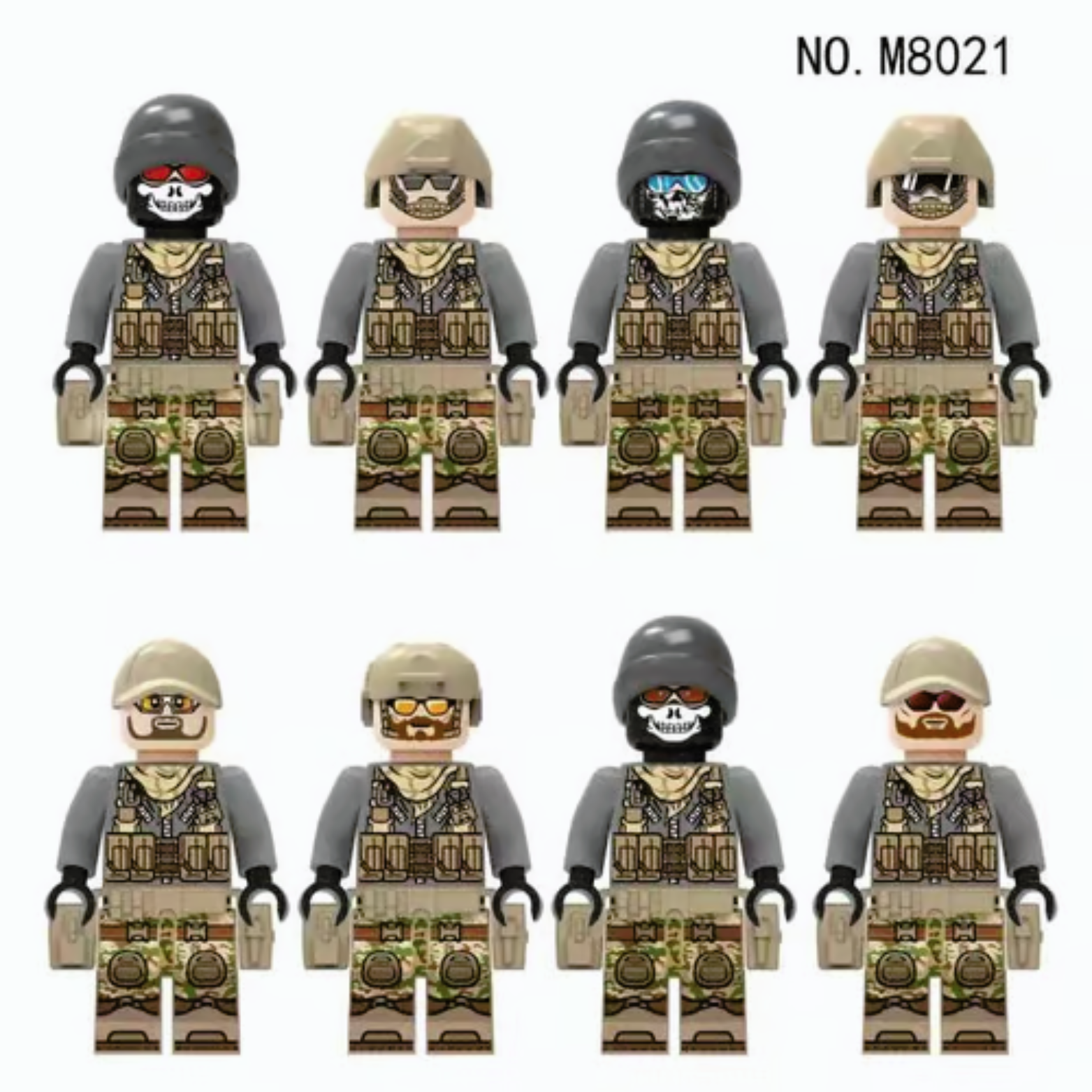 Elite Mercenary Team - 8 Man Squad - Mil-Blox - Mil-Blox
