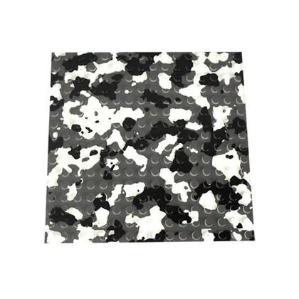 16x16 Snow Camo Plate - Mil-Blox