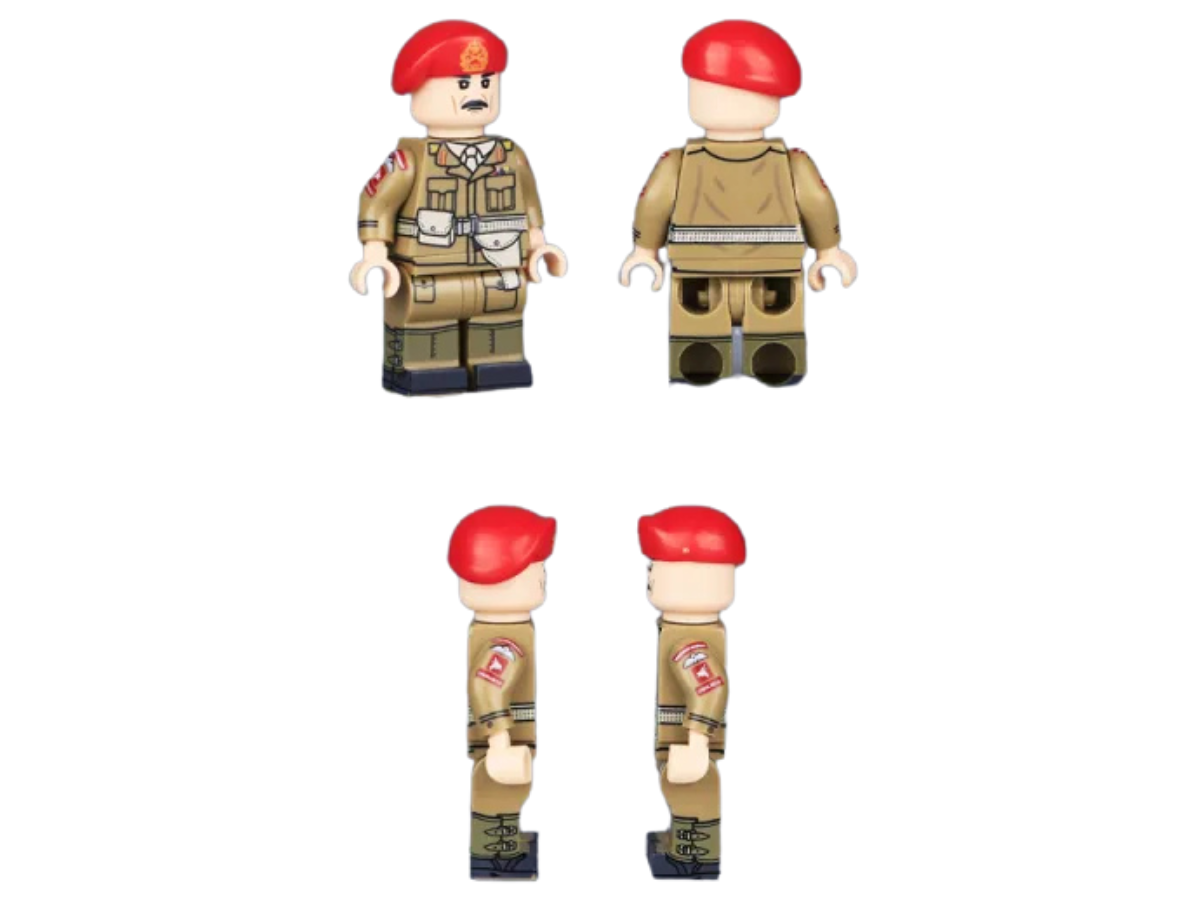 WWII - British Paratrooper Officer - Mil-Blox