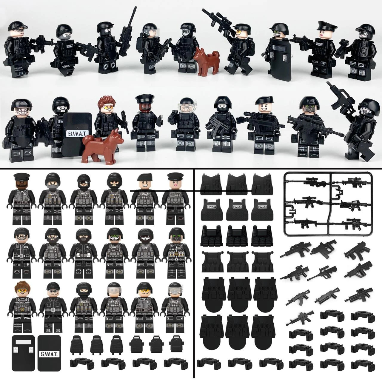 Valor Guard SWAT - Riot Response Team - 18 Man Squad