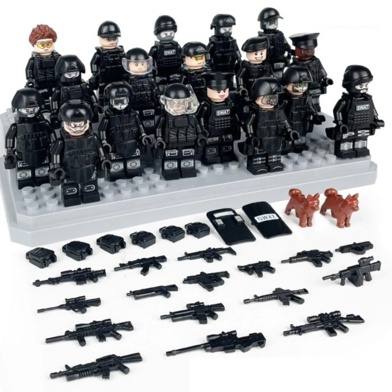Valor Guard SWAT - Riot Response Team - 18 Man Squad