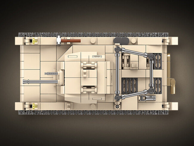 WWII - German Panzer II - Mil-Blox - Mil-Blox
