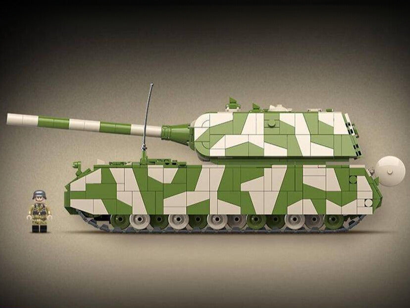 WWII - German Maus Super Tank - Legendary Series - Mil-Blox - Mil-Blox