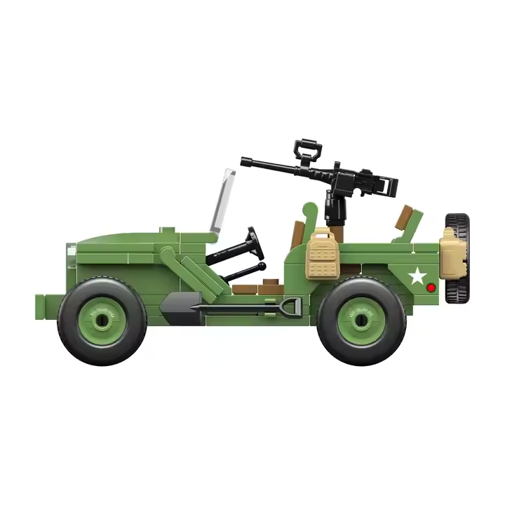 WWII - U.S. Army Jeep - Mil-Blox - Mil-Blox
