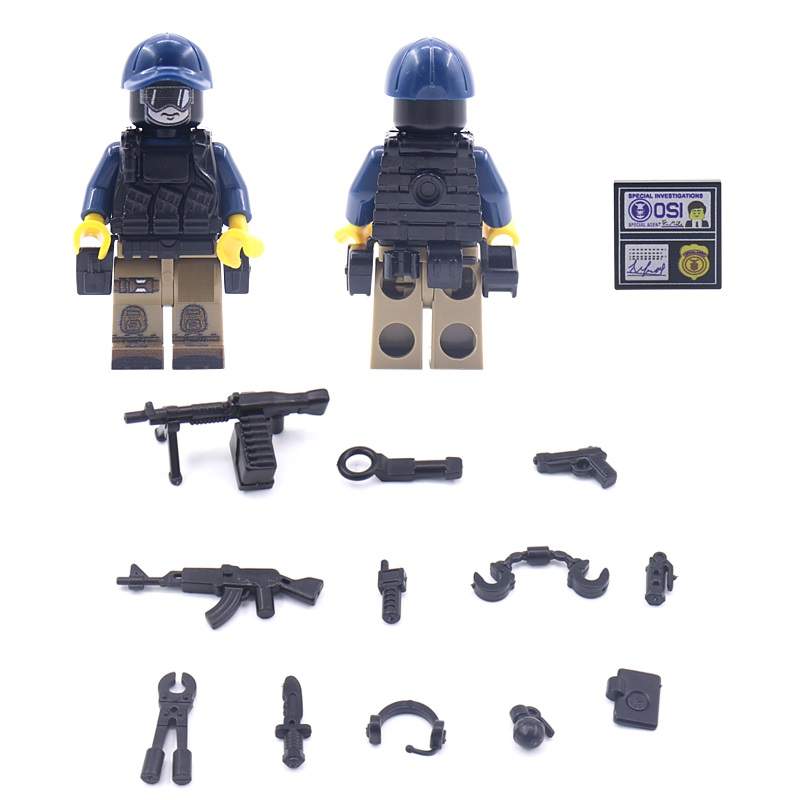 OSI Raid Figure - Male - Mil-Blox - Mil-Blox