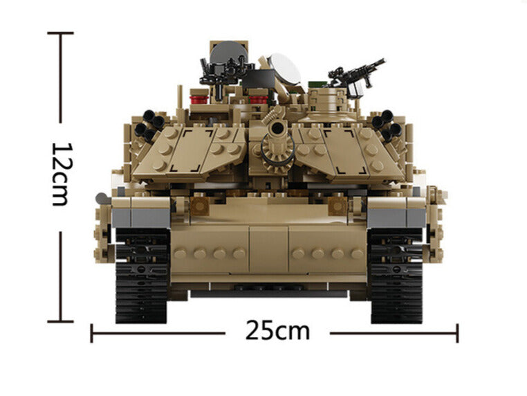 M1A2 Abrams Tank - Mil-Blox - Mil-Blox