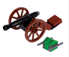 Cannon w/ Ammo Chest - Mil-Blox