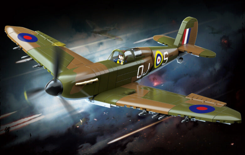 WWII - British Spitfire - Mil-Blox - Mil-Blox