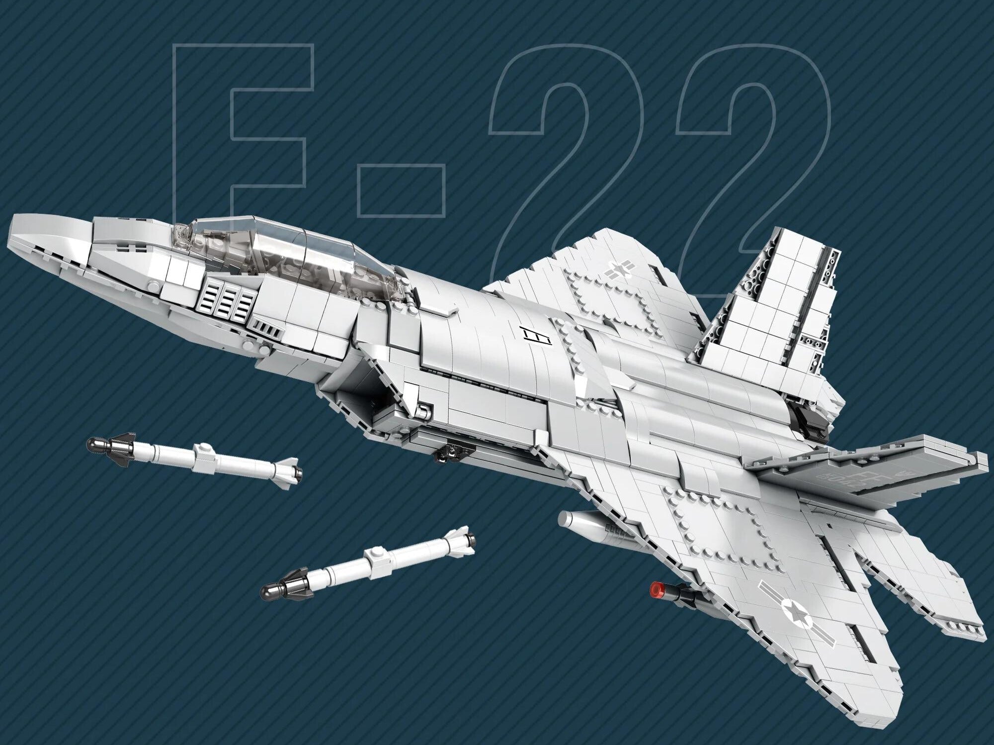 F-22 Raptor - Legendary Series - Mil-Blox - Mil-Blox