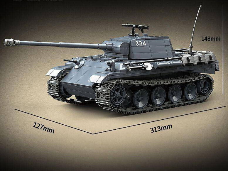 WWII - German Panther Tank - Mil-Blox - Mil-Blox
