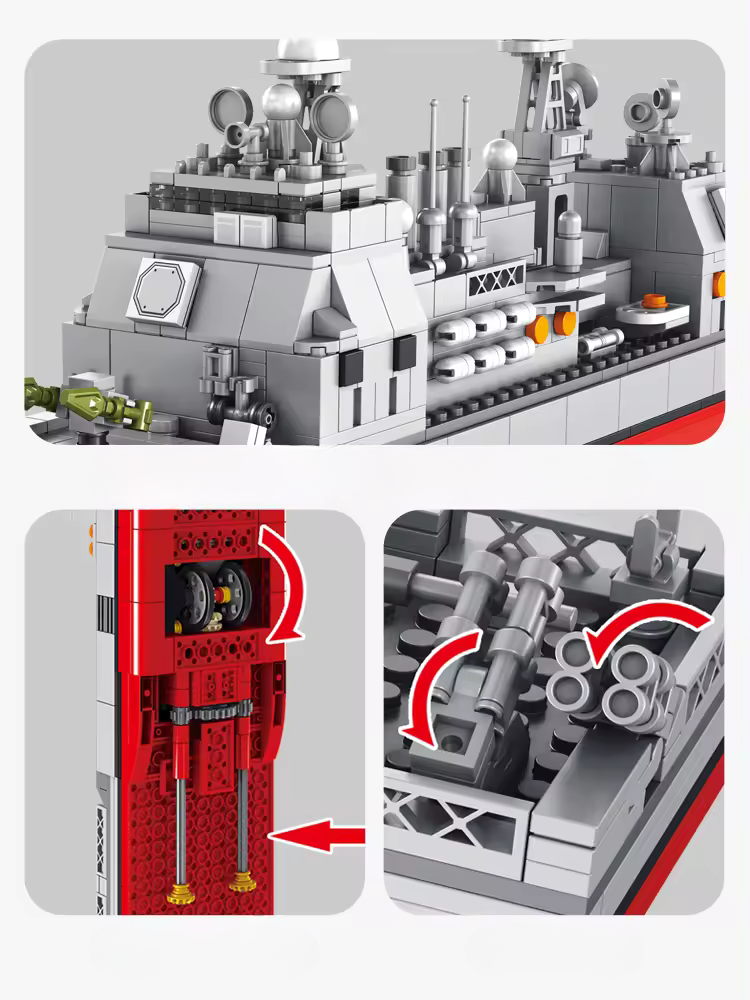 Ticonderoga Class Cruiser - Legendary Series - Mil-Blox - Mil-Blox