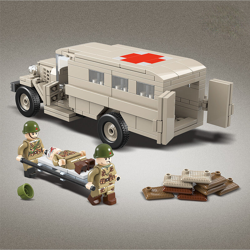 WWII - Russian Gaz 55 Ambulance - Mil-Blox - Mil-Blox