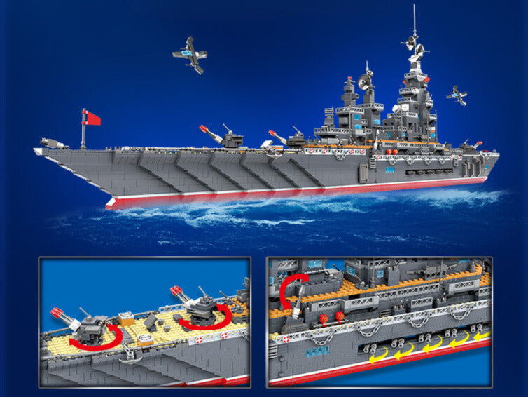 Valor Guard Battleship - Legendary Series - Mil-Blox - Mil-Blox