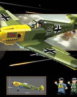 WWII - German BF-109E-4 Emil - Mil-Blox - Mil-Blox
