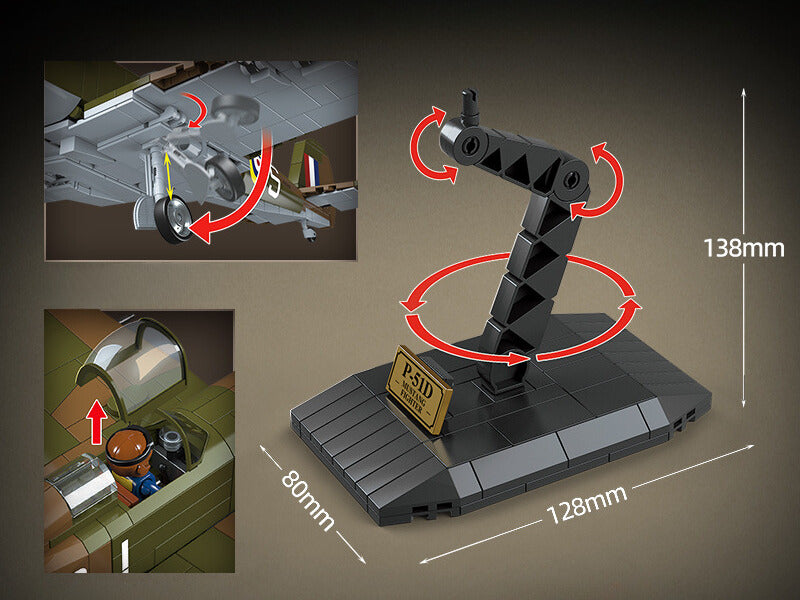 WWII - British Spitfire - Mil-Blox - Mil-Blox