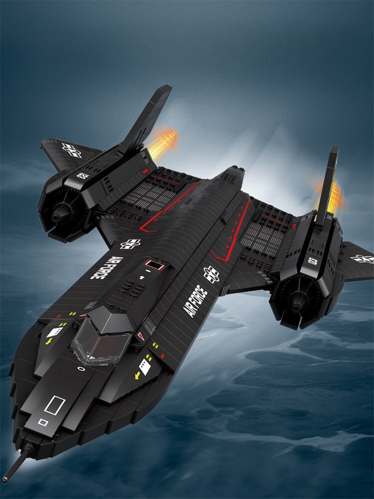 SR-71 Blackbird Reconnaissance Aircraft - Legendary Series - Mil-Blox - Mil-Blox