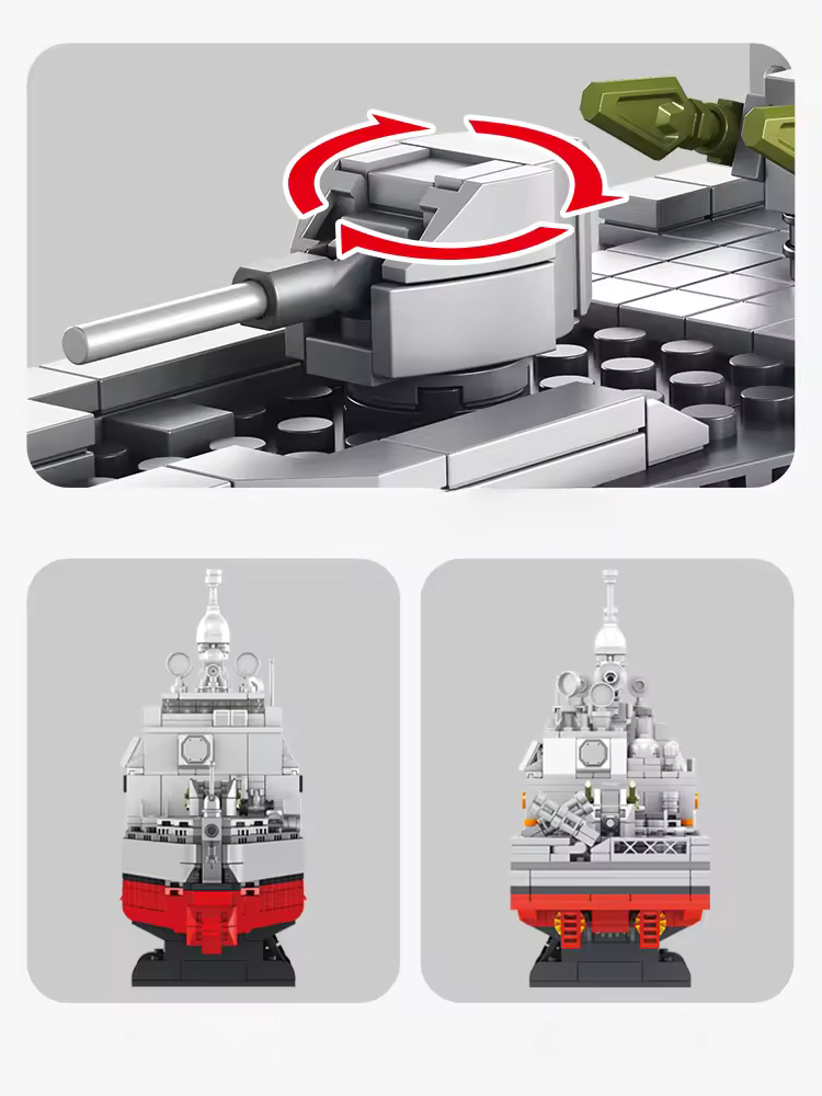 Ticonderoga Class Cruiser - Legendary Series - Mil-Blox - Mil-Blox