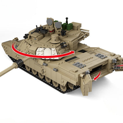 M1A2 Abrams Tank - Mil-Blox