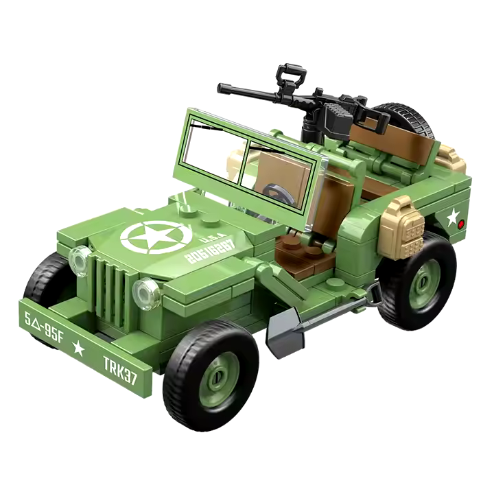 WWII - U.S. Army Jeep - Mil-Blox - Mil-Blox