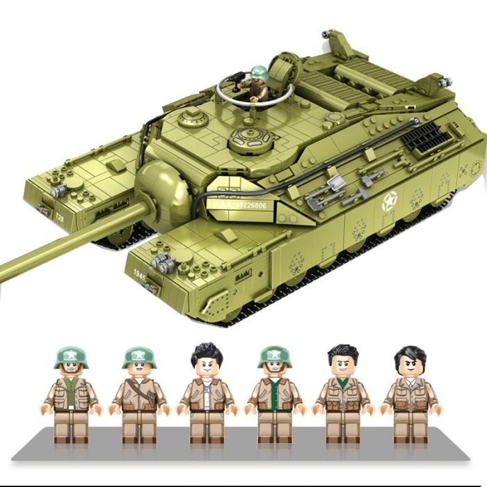 WWII - U.S. Army T-28 Super Tank - Legendary Series - Mil-Blox - Mil-Blox