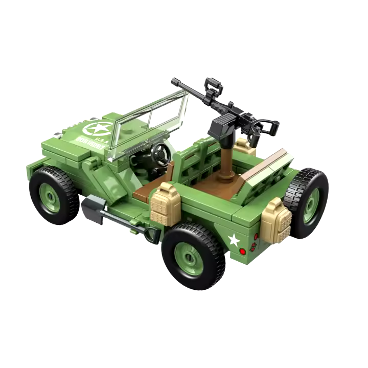 WWII - U.S. Army Jeep - Mil-Blox - Mil-Blox
