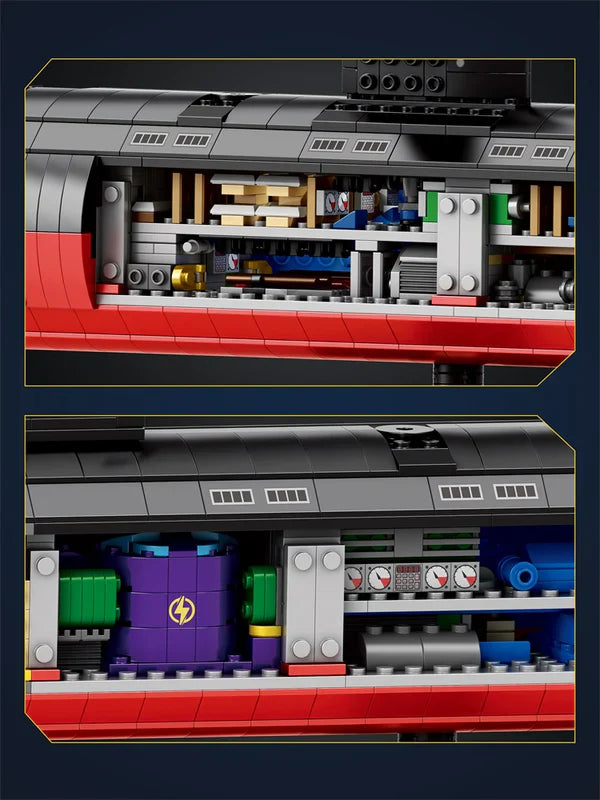 Los Angeles Class Nuclear Attack Submarine - Legendary Series - Mil-Blox - Mil-Blox