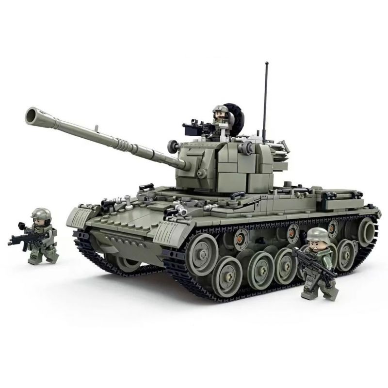M-47 Patton Medium Tank - Mil-Blox - Mil-Blox